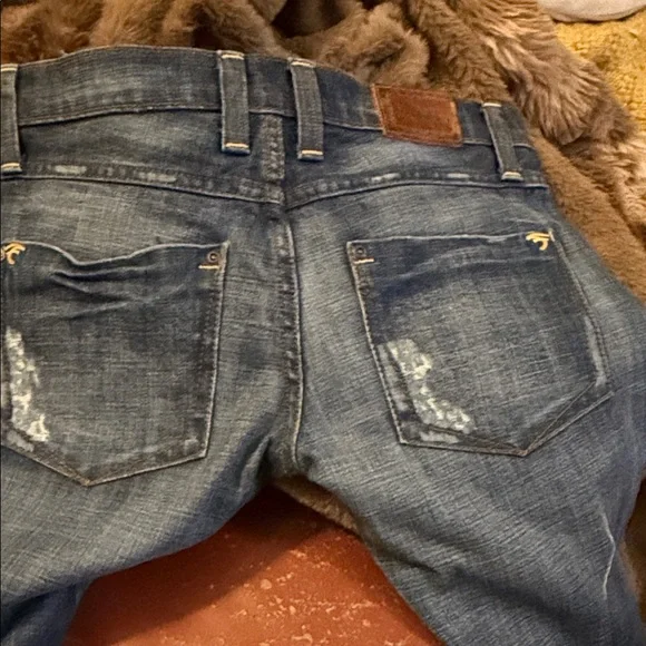 Frankie B. Blue Boyfriend Jeans - Picture 4 of 9